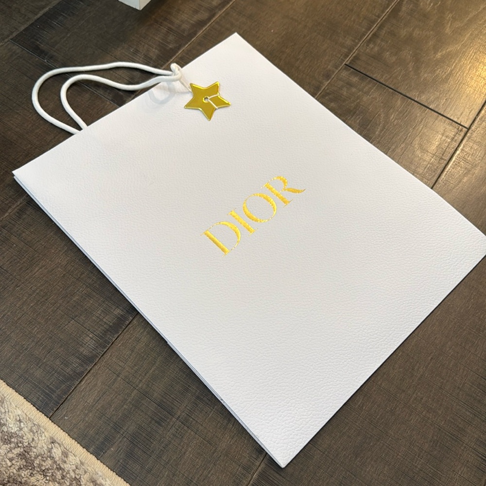 LARGE DIOR SHOPPING BAG AUTHENTIC